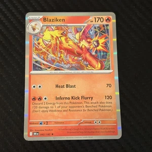 Blaziken HOLO RARE 042/182 Destined Rivals Pokémon TCG - Picture 1 of 2