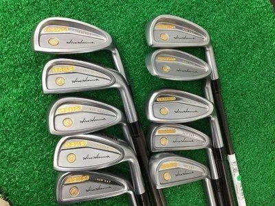 HONMA LB-606G NEW H&F GNi Iron Set 3-S 10pcs 2S FEATHER WEIGHT TITANIUM #AB12919 - Image 1 of 4