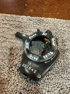 Jeep Steering Knuckle Driver Side Dana 30 6 Bolt caliper plate CJ 77-78 - Picture 1 of 13