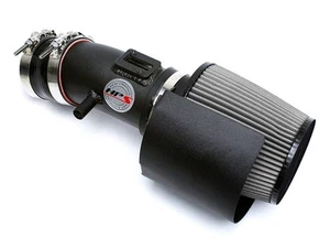 HPS Shortram Air Intake Kit + Heat Shield for Nissan 09-14 Maxima V6 BLACK 12 13 - Foto 1 di 2