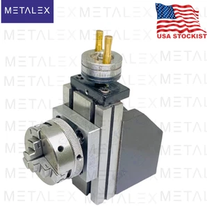 Mini Lathe Vertical Slide with 50mm Dia 3-Jaw Self Centering Chuck On Backplate - Picture 1 of 8