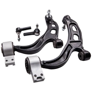 4Pcs Front Lower Control Arm & Outer Tie Rod End for 2010-2012 Ford Flex Taurus - Picture 1 of 19