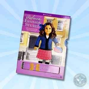 American Girl Rebecca Fashion Studio Paper Doll Craft Kit (Opened Box) - Picture 1 of 4