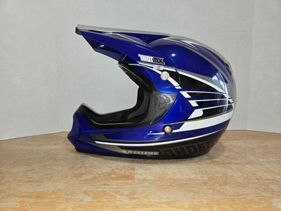 Thor MX SXT2 骑行头盔越野自行车越野蓝色/黑色成人小号 — 第 1/4 张图片