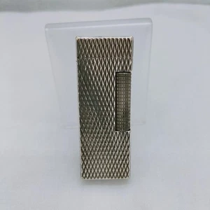 Dunhill Silver Diamond Cut Walze Gas - Bild 1 von 7