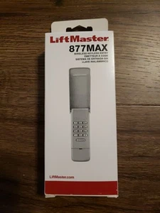 LiftMaster Wireless Keypad 877MAX Garage Door Opener - Picture 1 of 1