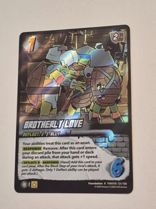 Universus - TMNT Teenage Mutant Ninja Turtles - Brotherly Love Foil 131/186 - Picture 1 of 2