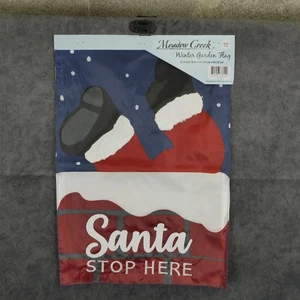 12.5in x 18in Double Sided Christmas Seasonal Outdoor Flag - Choose Style - Picture 1 of 46
