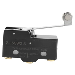 Panel Mount Long Hinge Roller Lever Ac Dc Basic Micro- Z-15Gw2-B L3Y99206 - Imagen 1 de 8
