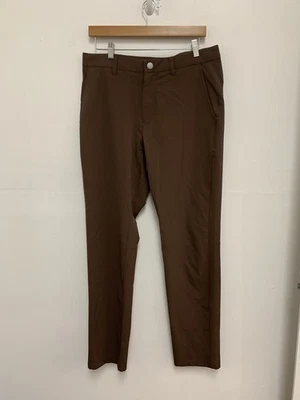 Bonobos Golf Performances Khaki Pants Men's Sz 32 x 32 Slim Taper Brown Solid - Image 1 of 4