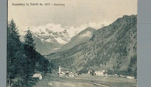 Aosta Gressoney la Trinitè Panorama F. klein verschickt - Bild 1 von 2