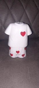 CAMISETA/BOXER CORTOS de colección agitadores de sal y pimienta con corazones rojos - Imagen 1 de 3