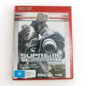 Supreme Commander for Windows PC Dvd-ROM THQ Strategy Game Classic Rts Free Post - Picture 1 of 3