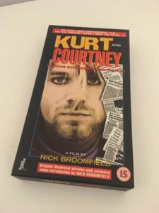 Kurt And Courtney (VHS) - Nick Broomfield documentary Courtney Love Nirvana - Picture 1 of 2
