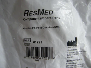Resmed Quattro FX Small Cushion FFM Replacement NEW S Sealed NIB - Picture 1 of 6