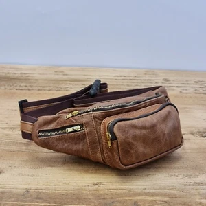 Cuero vientre, cintura, bolsa de cinturón, correr, trotar, exterior, bolsa, efectivo, móvil, - Imagen 1 de 19