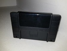 NEW BLACK SNES Super Nintendo Replacement Shell Cartridge Game Case T6
