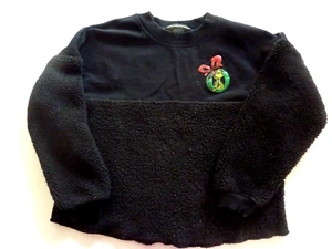 Universal Studios YOUTH M The Grinch Spirit Jersey Black Green Red - Picture 1 of 4