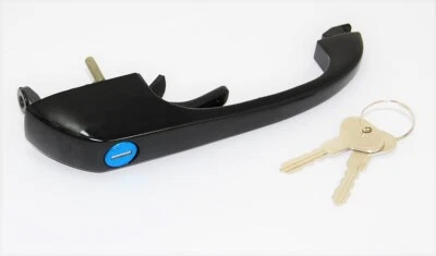 Outer Door Handle Black Left Or Right Side Fits Volkswagen Vanagon 1980-1991 - Image 1 of 2