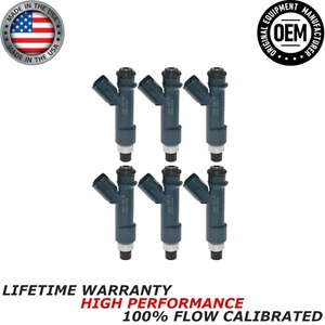 NEW x6 OEM DENSO Fuel Injectors for 2003-15 Toyota Tacoma 4Runner Tundra Cruiser - Foto 1 di 5