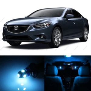 11 x ICE BLUE LED Interior Lights Package For 2009 - 2013 Mazda 6 + PRY TOOL - Bild 1 von 7