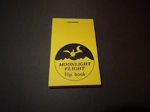 Flip Book ~Moonlight Flight~ Massimo Indrio 1987 Florence, Italy - Picture 1 of 2