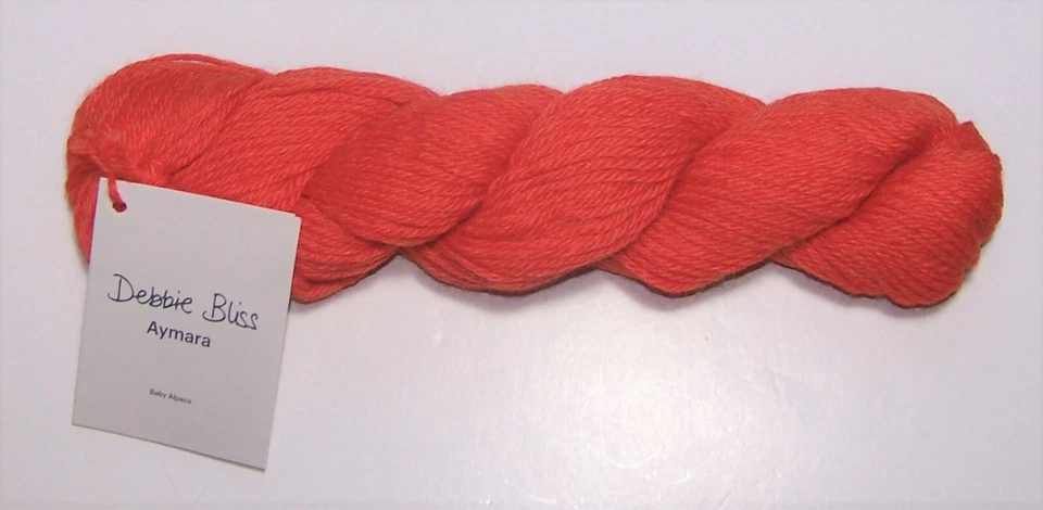 Lote de 10 madejas de hilo de tejer Debbie Bliss AYMARA 100 % alpaca dk #10 COBRE Foto 1 de 1