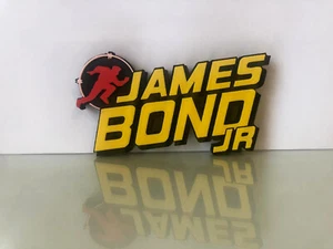 James Bond JR Display Logo Text Stand Cartoon TV Series Ian Fleming ITV Central - Picture 1 of 2