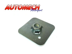 GENUINE Grayston Harness Back Plate Type 55mm x 55mm x 2mm. 7/16" UNF Thread - Picture 1 of 3