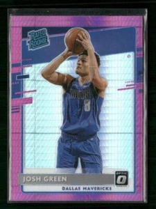 2020-21 Donruss Optic #168 Josh Green Hyper Pink RC - Picture 1 of 2