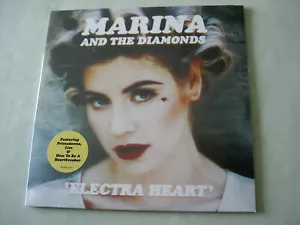 MARINA AND THE DIAMONDS Electra Heart new sealed EU 2015 black vinyl 2LP - Picture 1 of 5