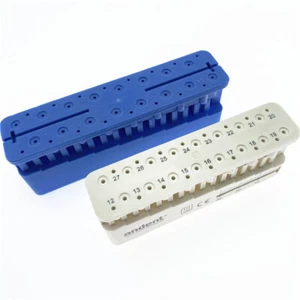 Dental Tools Autoclave Disinfection Box/Case for Endodontic Reamers With Ruler - Picture 1 of 11