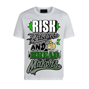 Camiseta estilo tomador de riesgos Camiseta signo de muñeca Camiseta estilo ganar dinero - Imagen 1 de 9