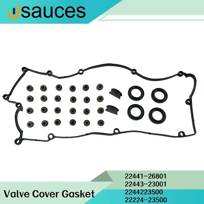 Junta de cubierta de válvula para 06-11 Hyundai Accent Kia Rio RIO5 1,6 L DOHC 2244223500 Foto 1 de 4