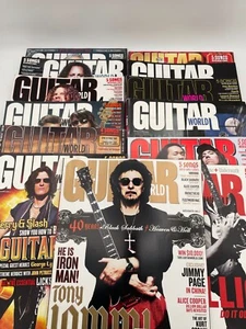 Lot 12 Vtg Guitar World Magazine 2008 FULL YEAR + Holiday Issue - Picture 1 of 1