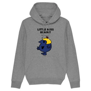 Mr Herren Pullover Hoodie Little Miss Brainy Bio Baumwolle Erwachsene Top Kapuzenpullover - Bild 1 von 16