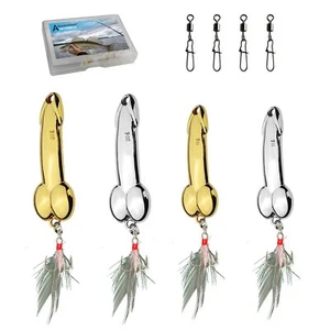 Bass Fishing Lures Topwater Spoons with Treble Hooks for Fresh Saltwater - Picture 1 of 8