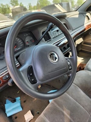 GOOD GRAY 1998-2004  Mercury Grand Marquis Ford Crown Victoria  Steering Wheel  - Image 1 of 4
