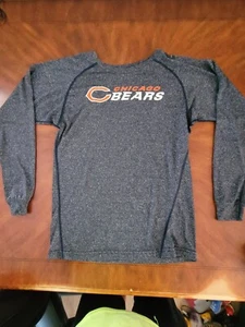 Chicago Bears NFL Women's L 14/16 Long Sleeve 100% Polyester Shirt - Imagen 1 de 3