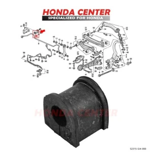 Rear Stabilizer Bushing Fits For Honda Accord 1994-1997 52315-SR3-900 OEM - Foto 1 di 7