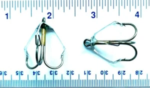 12 (2 paquetes de 6) ganchos agudos sin malezas bronce Matzuo talla 2 390021-2 - Imagen 1 de 2