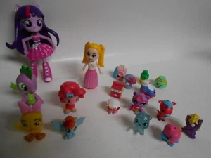 My Little Pony Equestria Girls Minis Twilight Sparkle + Shopkins Hatchimals spik - Picture 1 of 8