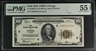 1929 $100 National Currency Federal Reserve Bank of Chicago Fr 1890 G Pmg 55 Epq