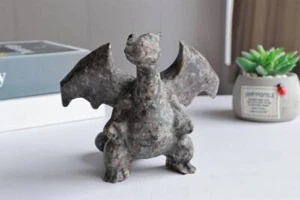 4.5" Natural Hand Carved Yooperlite Dragon,Quartz Crystal Skull,Reiki Decor 1PC - Picture 1 of 10