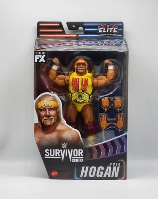 WWF WWE Elite Mattel Wrestling Figure Survivor Series Hulk Hogan *Minor Damage*