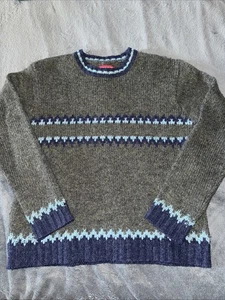 Vintage Union Bay Sweater Womens Medium Wool Striped Australia - Picture 1 of 4
