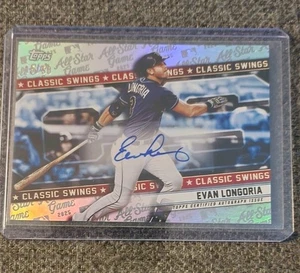 evan longoria auto Numbered Card 15/50 Topps 2025 - Picture 1 of 2