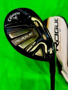 CALLAWAY ROGUE ST MAX OS LITE 4 HYBRID 24 DEGREE GOLF CLUB SENIOR FLEX 24 HOUR D - Picture 1 of 16