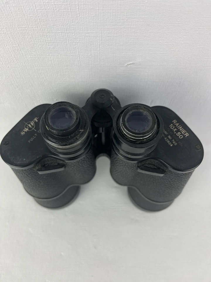 Vintage Swift Binoculars Rainer 10x50 Coated Precision Optics Model 765 - Image 1 of 4