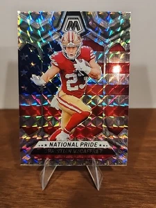 Mosaico Panini 2024 - Orgullo Nacional Christian McCaffrey #256 Mosaico Prizm - Imagen 1 de 2